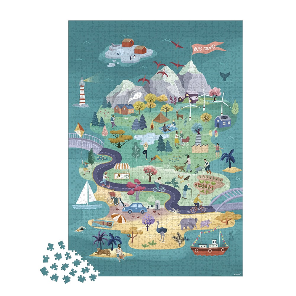 Puzzle 1500 Pièces – Évasion - JANOD