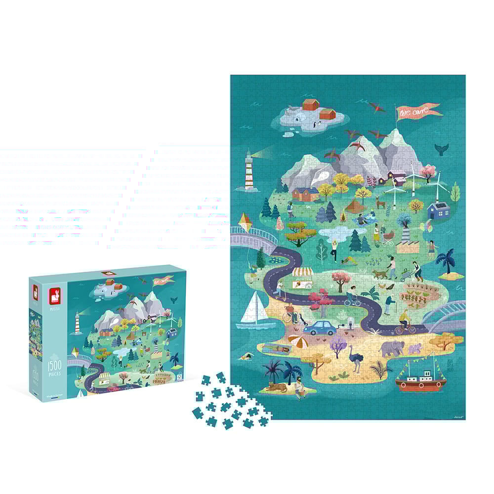 Puzzle 1500 Pièces – Évasion - JANOD