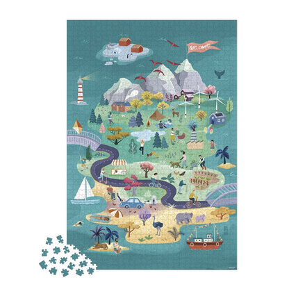 Puzzle 1500 Pièces – Évasion - JANOD